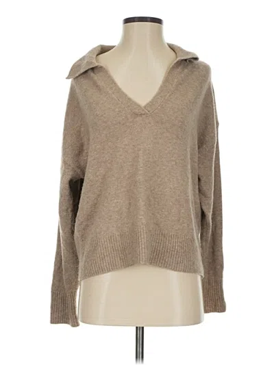 Pre-owned Jcrew Pullover Sweater In Tan