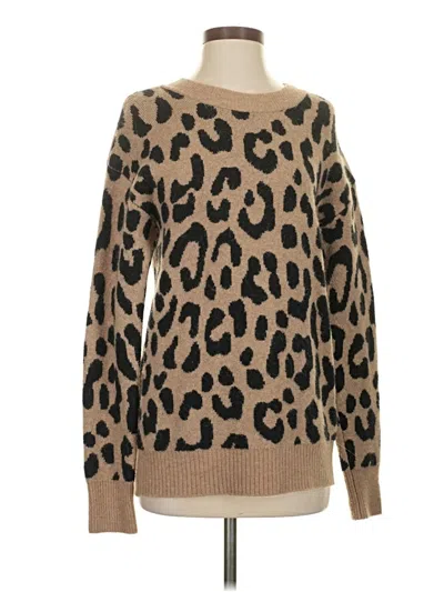Pre-owned Jcrew Pullover Sweater In Tan