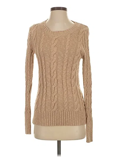 Pre-owned Jcrew Pullover Sweater In Tan