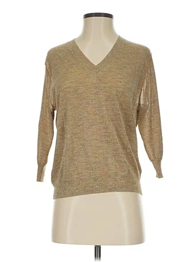 Pre-owned Jcrew Pullover Sweater In Tan