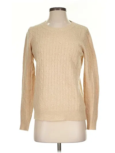 Pre-owned Jcrew Pullover Sweater In Tan