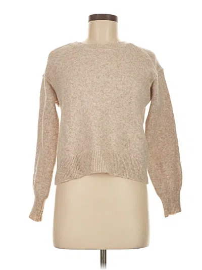 Pre-owned Jcrew Pullover Sweater In Tan