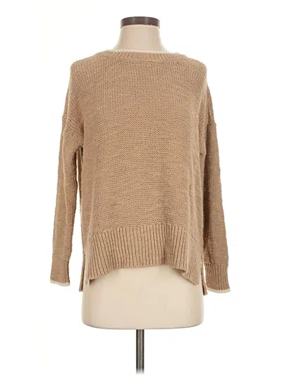 Pre-owned Jcrew Pullover Sweater In Tan