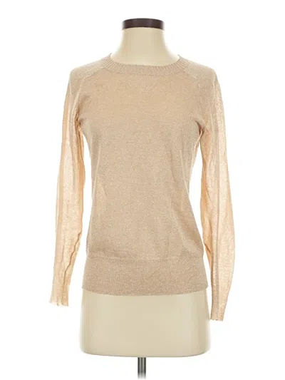 Pre-owned Jcrew Pullover Sweater In Tan
