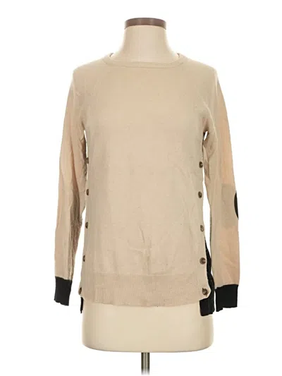 Pre-owned Jcrew Pullover Sweater In Tan