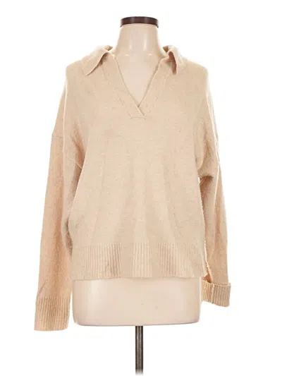 Pre-owned Jcrew Pullover Sweater In Tan
