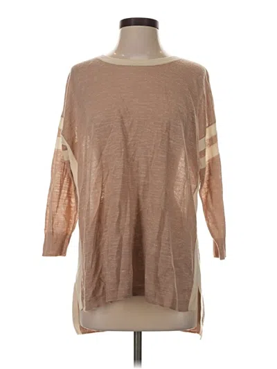 Pre-owned Jcrew Pullover Sweater In Tan