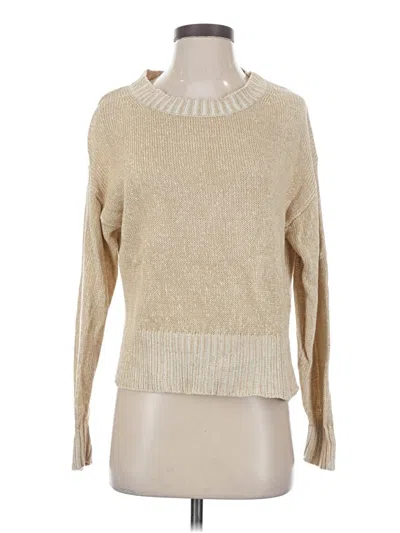 Pre-owned Jcrew Pullover Sweater In Tan