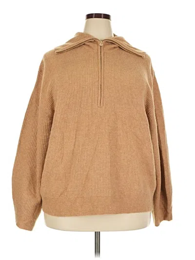Pre-owned Jcrew Pullover Sweater In Tan