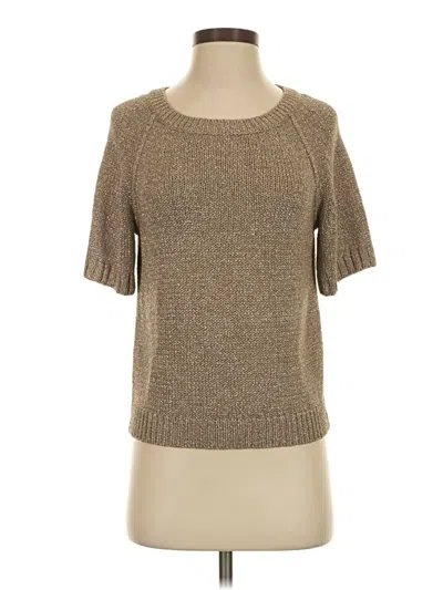 Pre-owned Jcrew Pullover Sweater In Tan