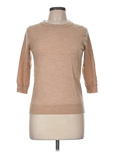 Pre-owned Jcrew Pullover Sweater In Tan