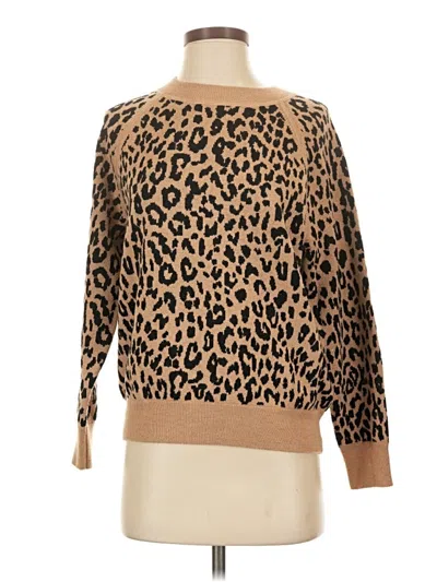 Pre-owned Jcrew Pullover Sweater In Tan