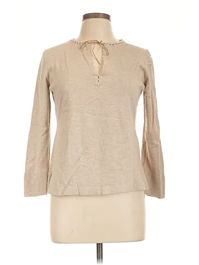 Pre-owned Jcrew Pullover Sweater In Tan