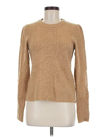 Pre-owned Jcrew Pullover Sweater In Tan