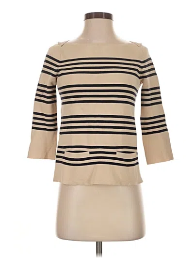 Pre-owned Jcrew Pullover Sweater In Tan