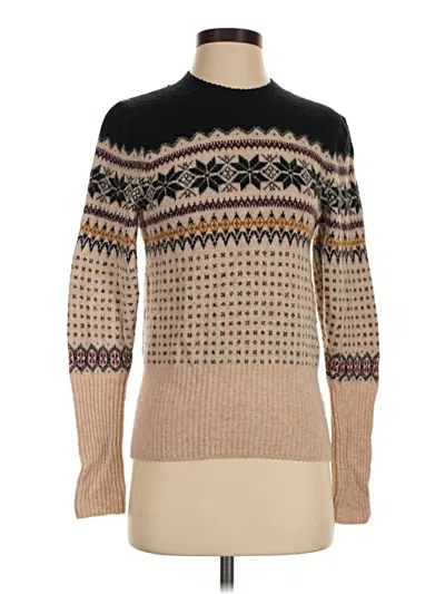 Pre-owned Jcrew Pullover Sweater In Tan