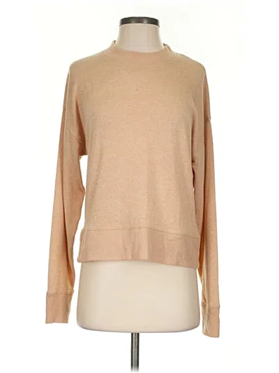 Pre-owned Jcrew Pullover Sweater In Tan