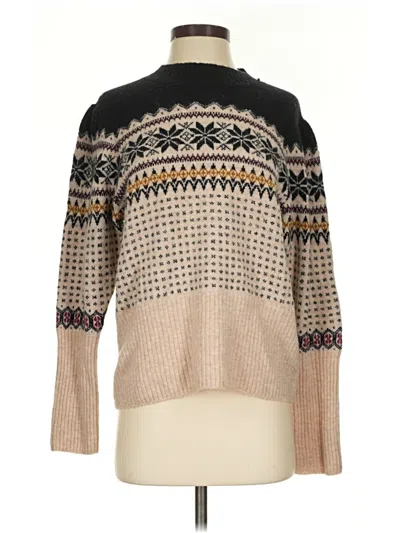 Pre-owned Jcrew Pullover Sweater In Tan