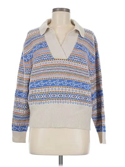 Pre-owned Jcrew Pullover Sweater In Tan
