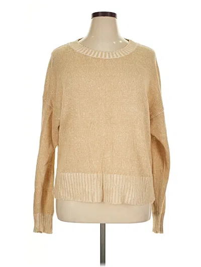 Pre-owned Jcrew Pullover Sweater In Tan