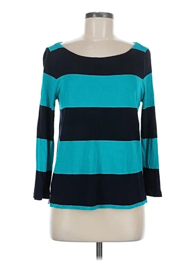 Pre-owned Jcrew Pullover Sweater In Teal