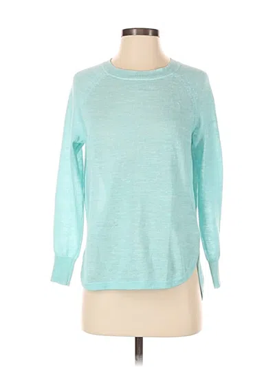 Pre-owned Jcrew Pullover Sweater In Teal
