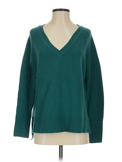 Pre-owned Jcrew Pullover Sweater In Teal