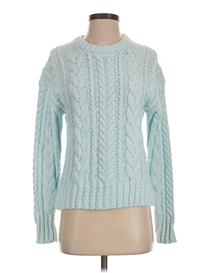 Pre-owned Jcrew Pullover Sweater In Teal