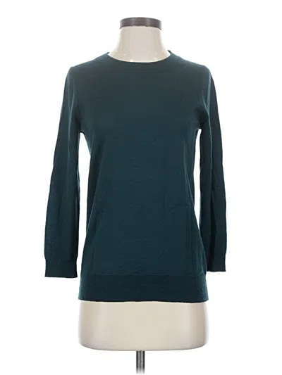 Pre-owned Jcrew Pullover Sweater In Teal