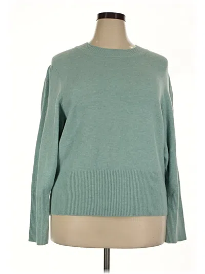 Pre-owned Jcrew Pullover Sweater In Teal