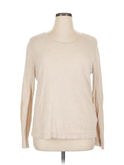 Pre-owned Jcrew Pullover Sweater In White