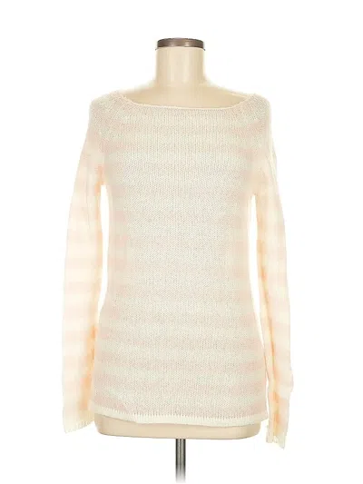 Pre-owned Jcrew Pullover Sweater In White