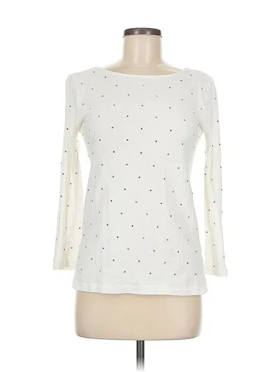 Pre-owned Jcrew Pullover Sweater In White