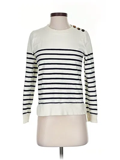 Pre-owned Jcrew Pullover Sweater In White