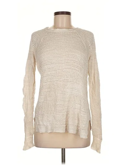 Pre-owned Jcrew Pullover Sweater In White