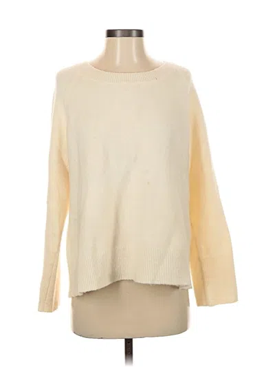 Pre-owned Jcrew Pullover Sweater In White