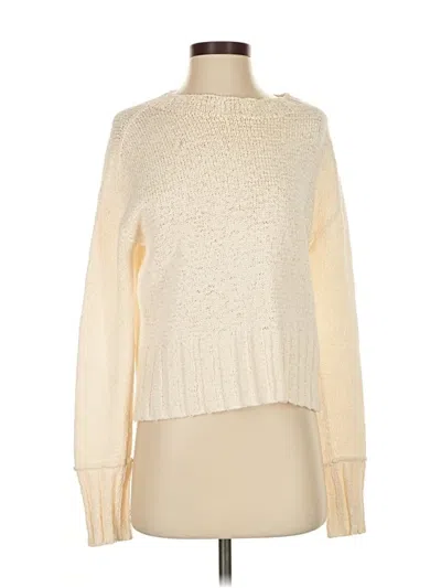 Pre-owned Jcrew Pullover Sweater In White