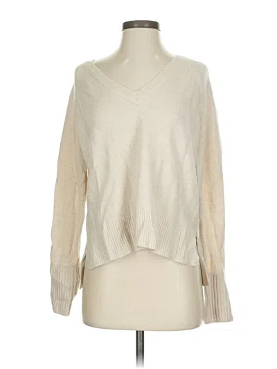 Pre-owned Jcrew Pullover Sweater In White