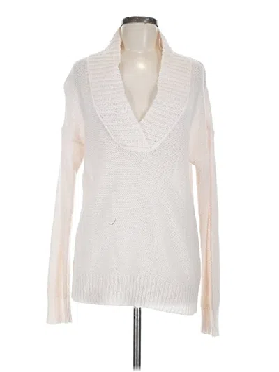 Pre-owned Jcrew Pullover Sweater In White
