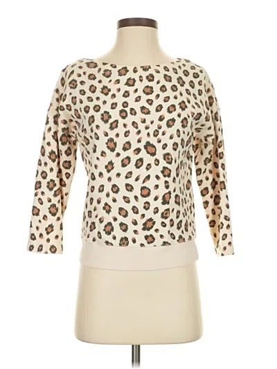 Pre-owned Jcrew Pullover Sweater In White