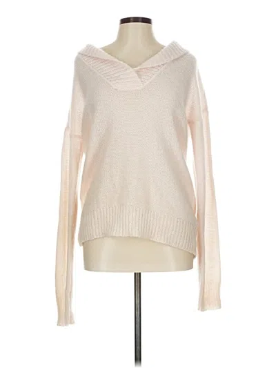 Pre-owned Jcrew Pullover Sweater In White