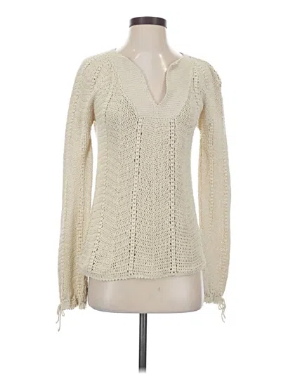 Pre-owned Jcrew Pullover Sweater In White
