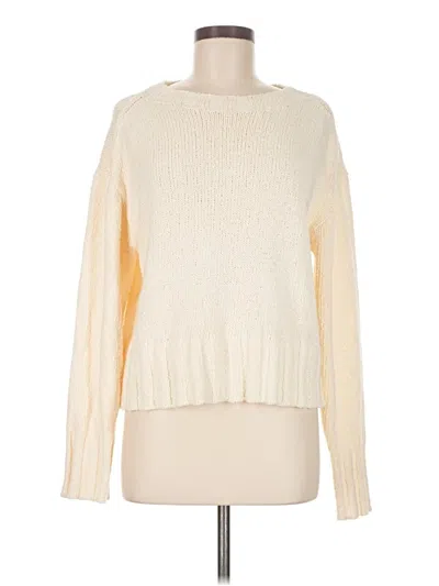 Pre-owned Jcrew Pullover Sweater In White