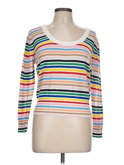 Pre-owned Jcrew Pullover Sweater In White