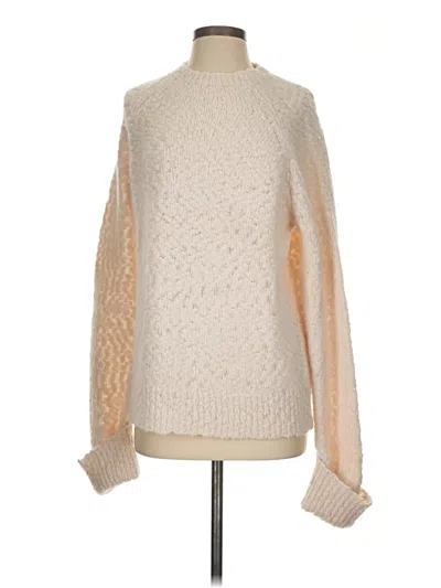 Pre-owned Jcrew Pullover Sweater In White