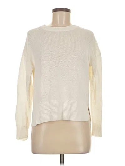 Pre-owned Jcrew Pullover Sweater In White