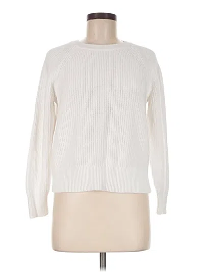Pre-owned Jcrew Pullover Sweater In White