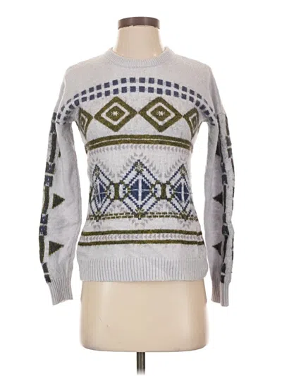 Pre-owned Jcrew Pullover Sweater In White