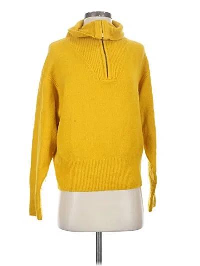 Pre-owned Jcrew Pullover Sweater In Yellow