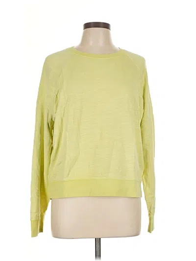 Pre-owned Jcrew Pullover Sweater In Yellow